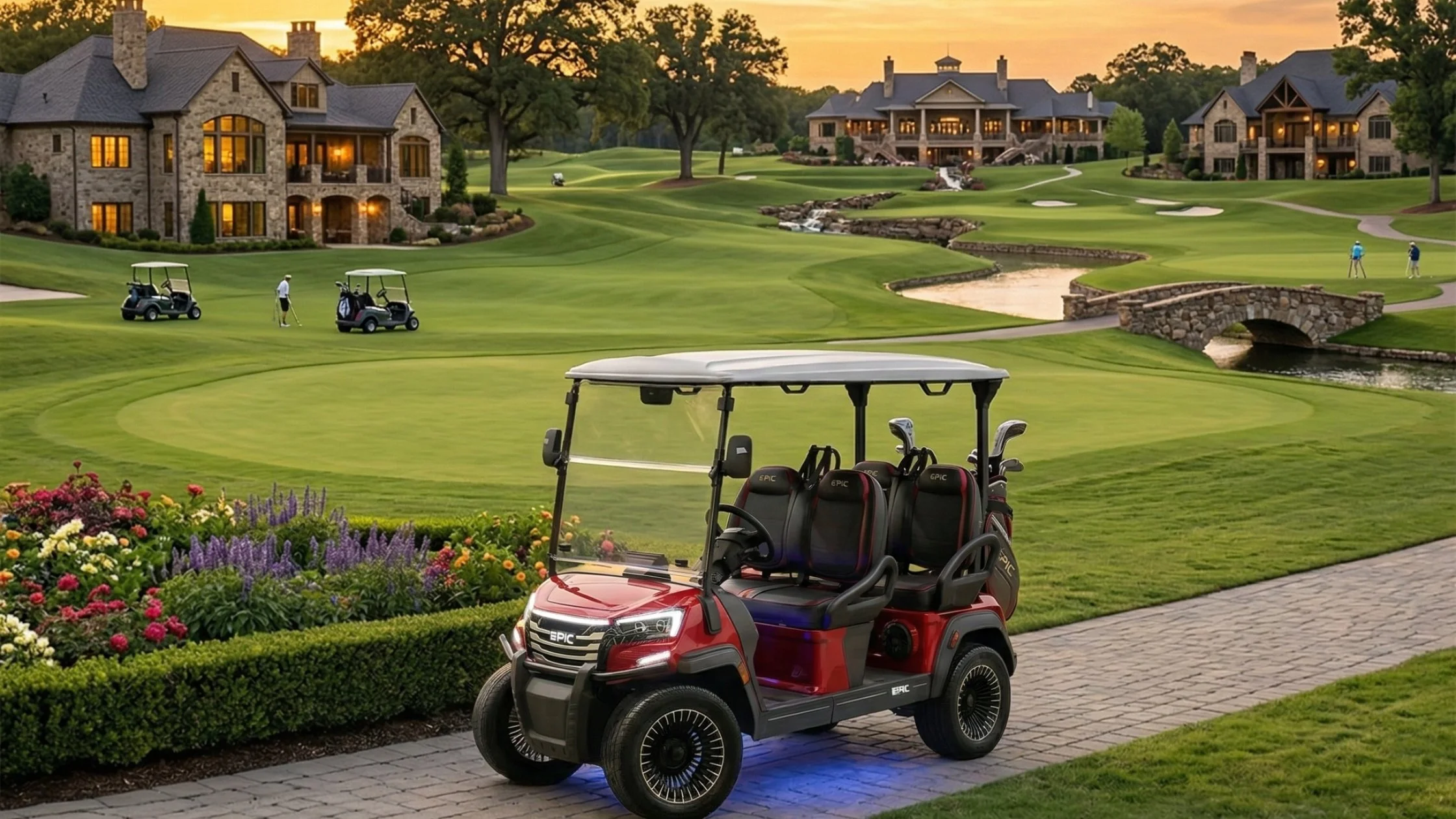 2026 Epic E40FX Features in Sarasota FL | Icon Golf Carts